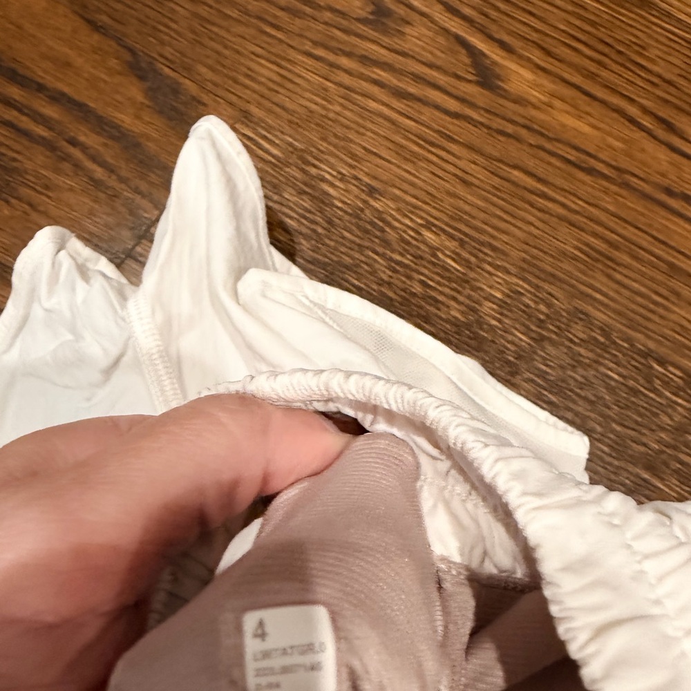 lululemon athletica White Athletic Shorts - Picture 3 of 3